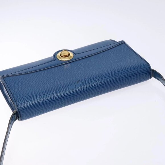 LOUIS VUITTON Epi Pochette Arche Shoulder Bag Blue - Picture 7 of 16